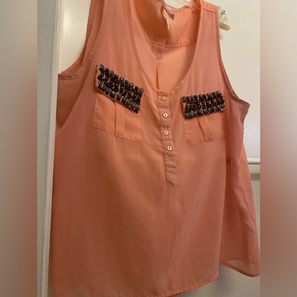 LADIES SLEEVELESS SHELL